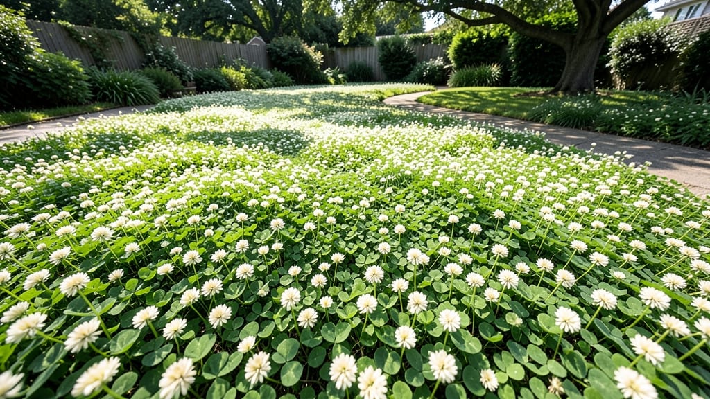 Clover Lawn Alternative