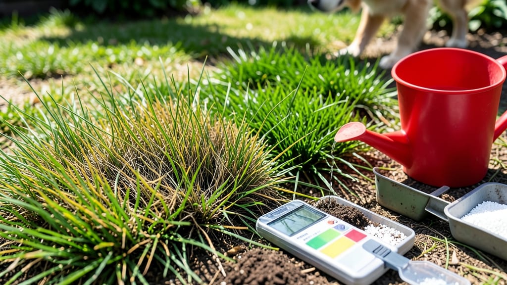 Dog Pee Lawn: Natural Fertilizer Fix for Yellowing Grass