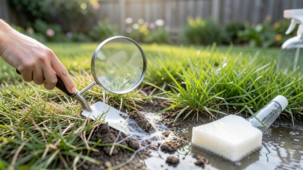 White Fungus Under Lawn: Grub-Free Soil Revival in 48 Hours