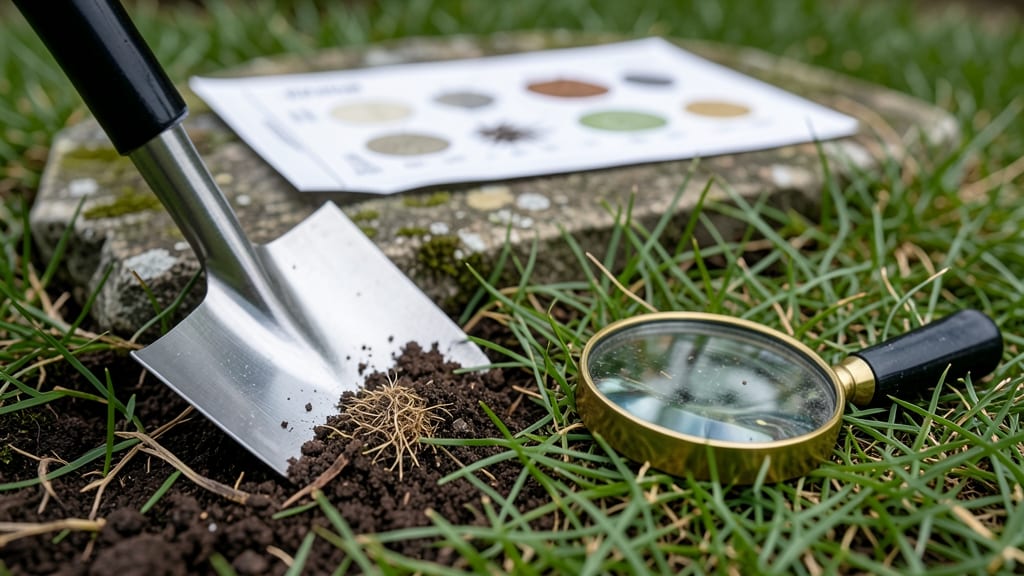 Dark Green Spots in Lawn: Grub Barrier That Stops Damage in 24 Hours
