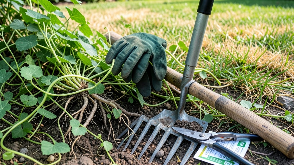 Viney Weeds in Lawn: Boiling Water Blast for Fast, Chemical-Free Eradication