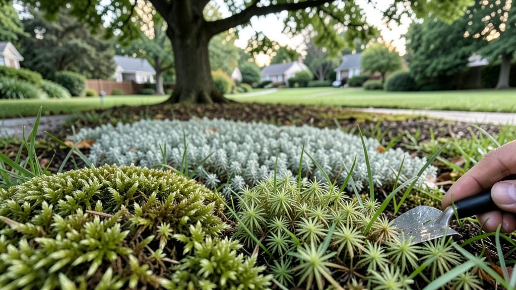Moss Removal in Lawn: Vinegar and Salt Spot Treatment for Fast Disappearance