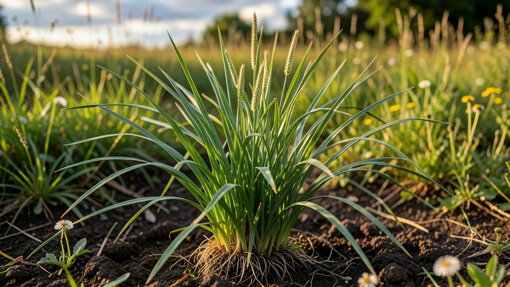 Brome Grass in Lawn: Grub-Blocking Barrier for Year-Round Green