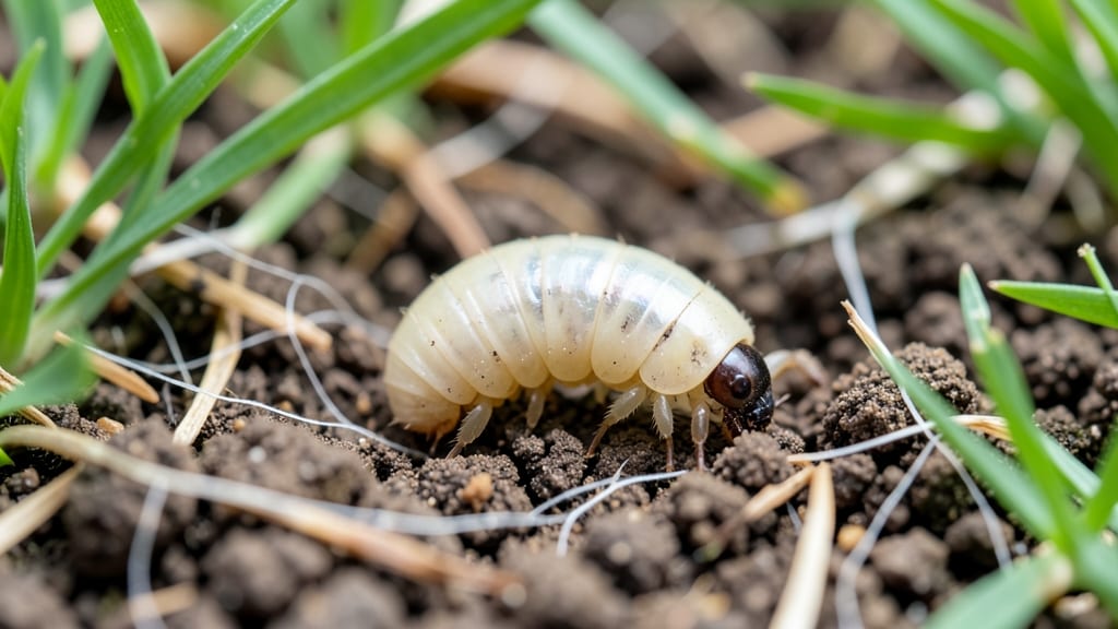 What Causes Grubs in Lawn: Larval Life Cycle & Natural Removal Guide