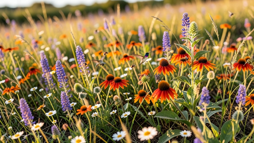 Pollinator Paradise Native Wildflower Lawn