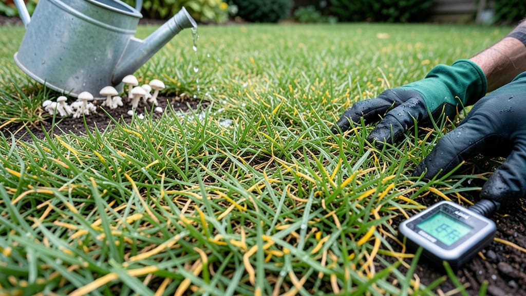Signs Your Lawn Is Overwatered: Mushrooms, Soggy Spots, and Weak Roots