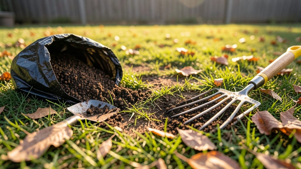 Adding Compost or Fertilizer Before Leaf Mulching