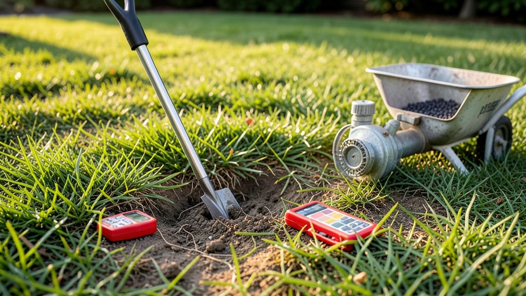 Dark Green Patches in Lawn: Moss and Algae Rescue in 24 Hours