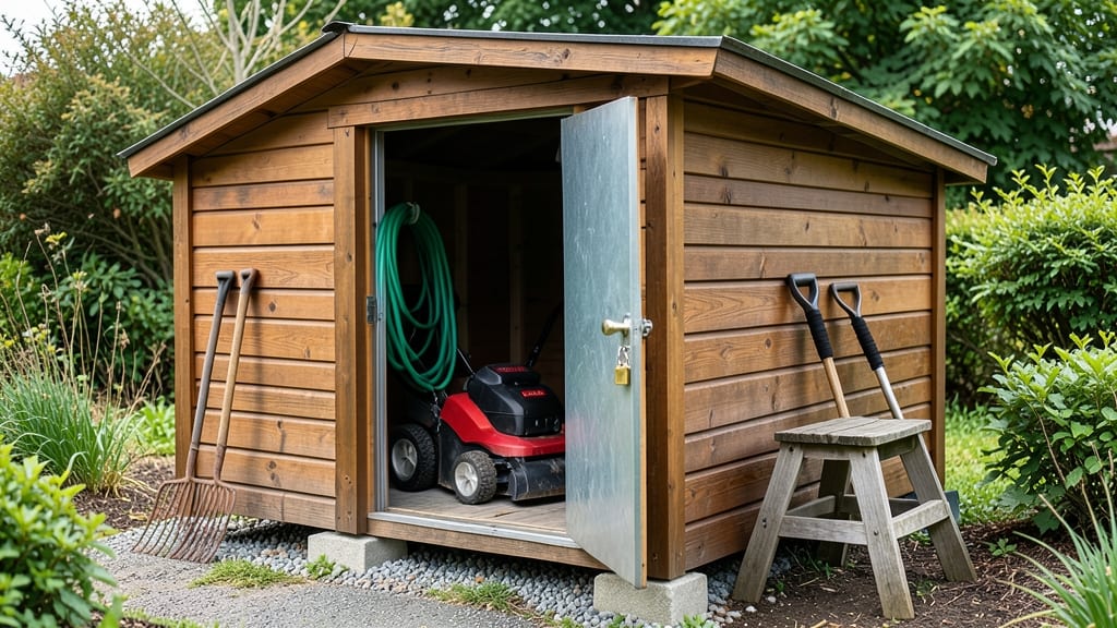 Small Garden Shed For Lawn Mower: Compact Storage That Fits Any Backyard