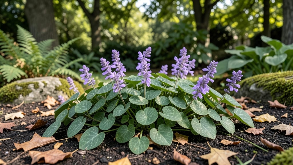 Creeping Charlie Lawn Weeds with Purple Flowers: Purple-Blooming Invader Elimination in 3 Days