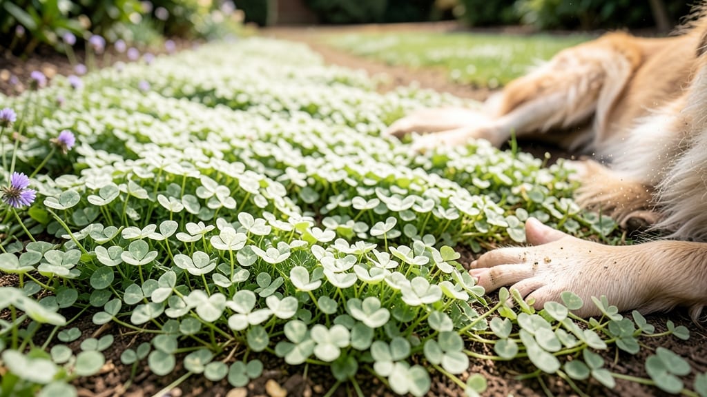 Clover Lawn Alternative for Pet-Friendly Yards