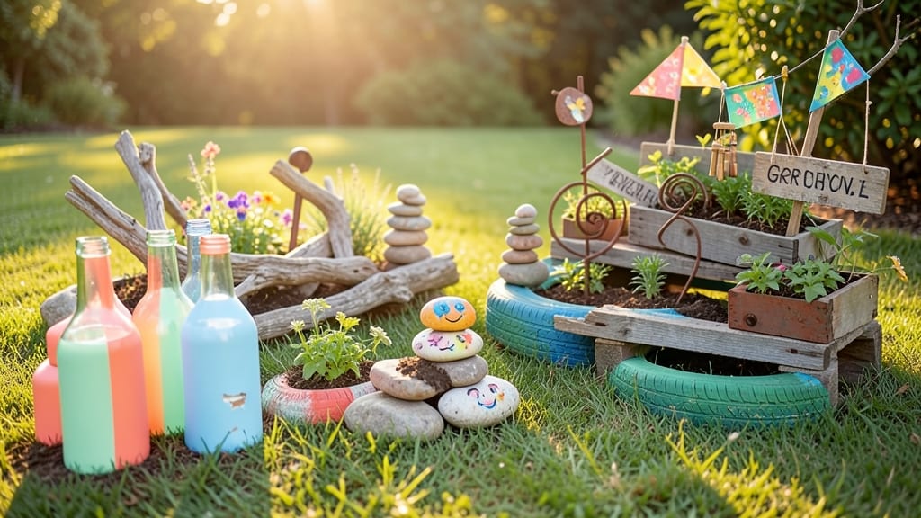 Cheap Lawn Decor: DIY Upcycling Ideas for Stunning Backyard Style