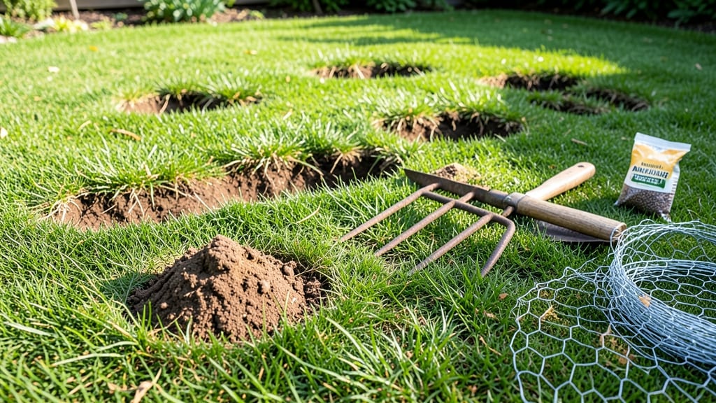 Holes in Lawn Animal: Traps That Work in Under 24 Hours