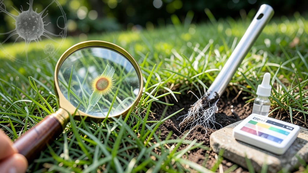 Yellow Rings in Lawn: Grub Barrier That Stops Damage Fast