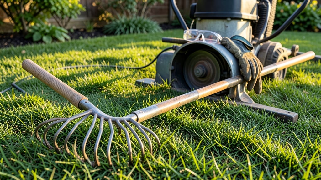 DIY Lawn Dethatcher: Heavy-Duty Weed and Thatch Clearing Tool