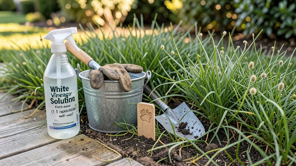 Neutralise Dog Urine on Lawn: Vinegar-Baking Soda Lawn Reviver