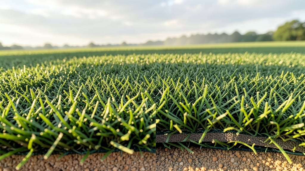 Artificial Turf with Eco-Friendly Base