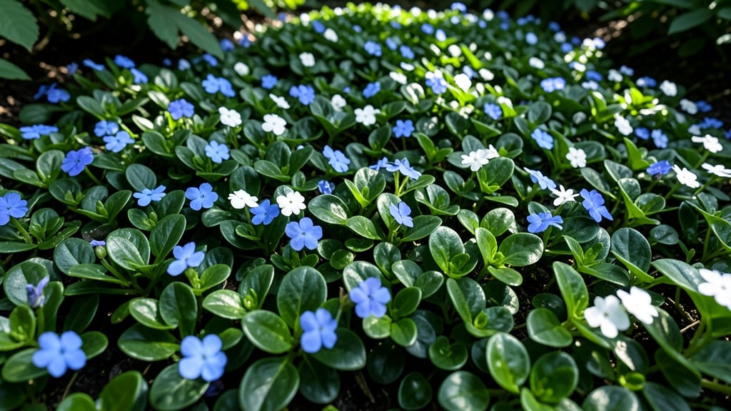 Vinca (Periwinkle) for Evergreen Coverage