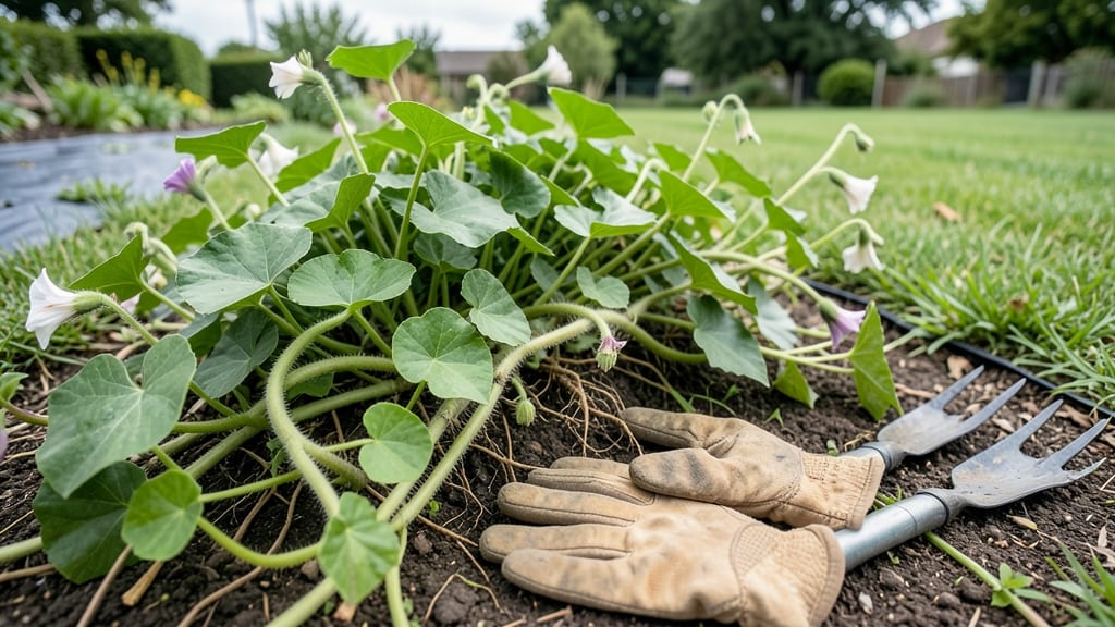 Bindweed in Lawn: Iron-Infused Spot Treatment for Permanent Removal