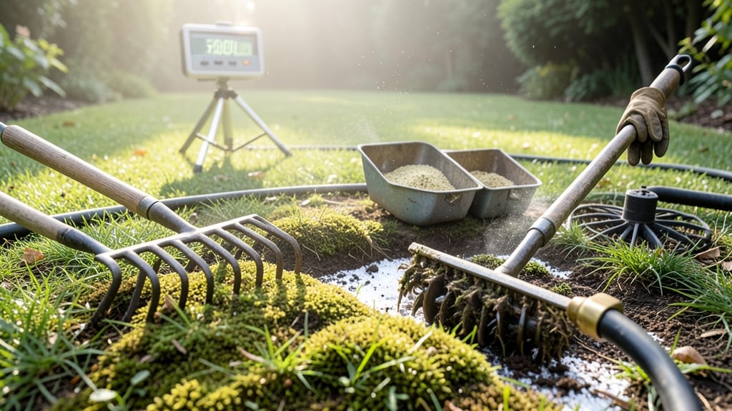 Rid Lawn of Moss: Vinegar and Baking Soda Solution for Permanent Eradication