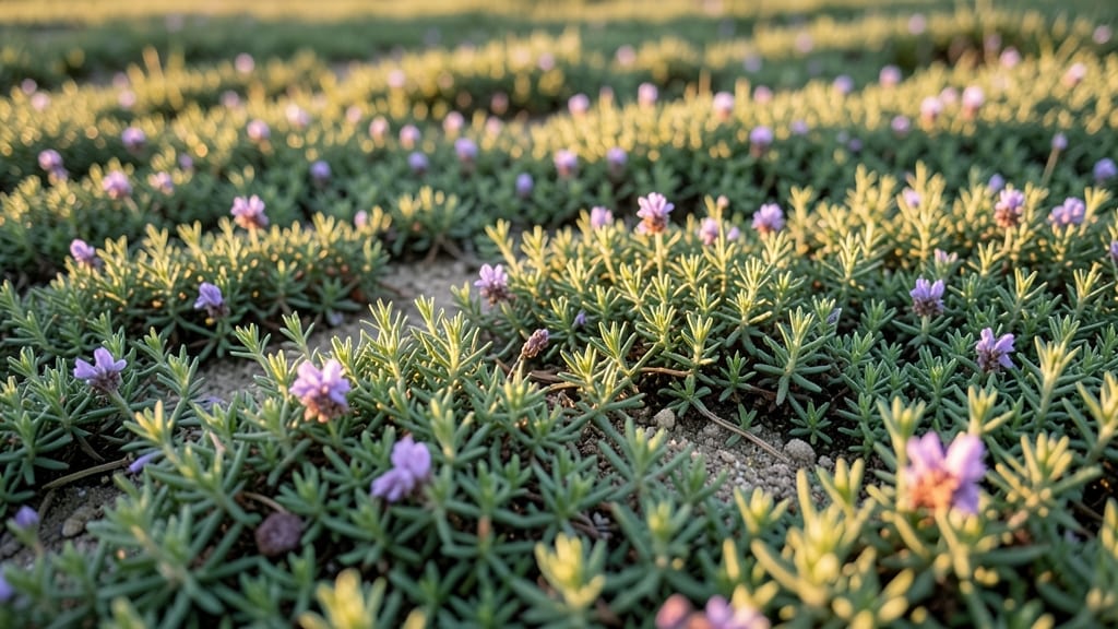 Low-Growing Creeping Thyme Lawn
