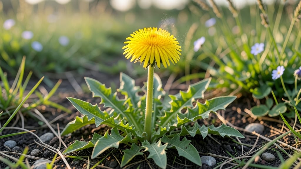 Small Yellow Lawn Weed: Vinegar-Salt Spray That Vanishes in Hours