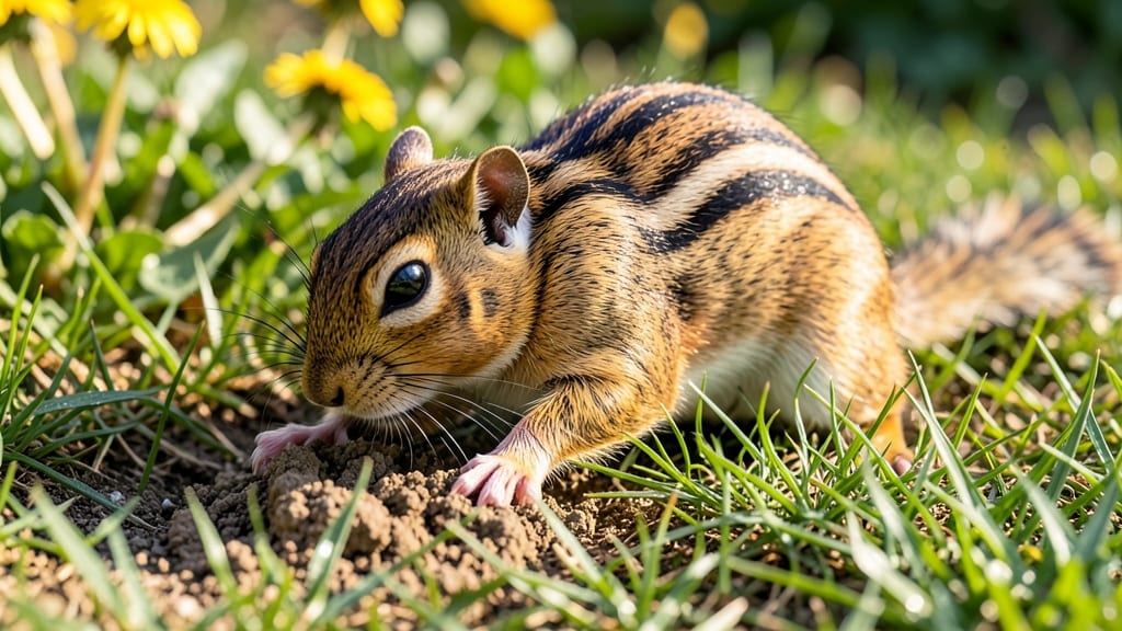 How to Stop Chipmunks from Digging Holes in Lawn: Lawn-Protecting Barrier Tricks That Work