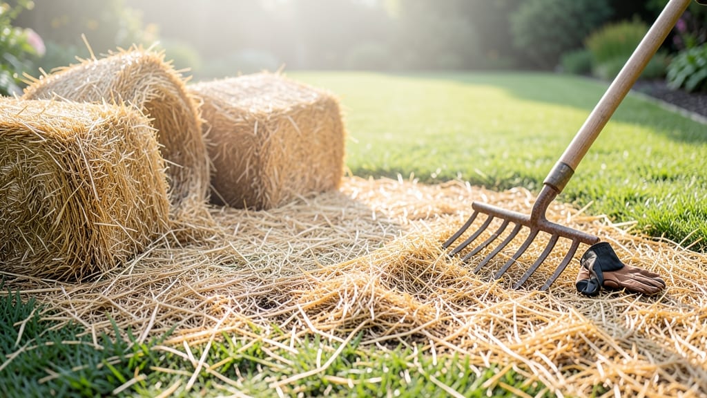 Straw for Lawns: Natural Weed Barrier That Revives Dormant Grass