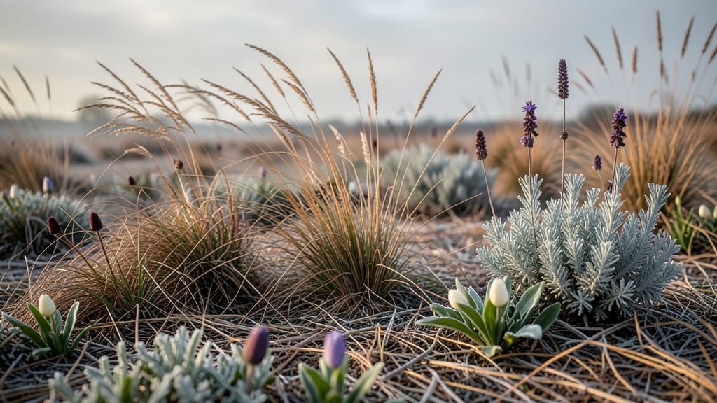 Winter-Interest Wildflower and Ornamental Grass Mix