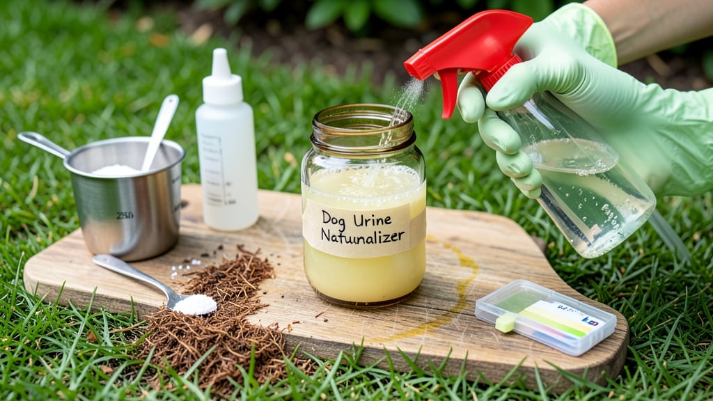 Homemade Dog Urine Neutralizer for Lawn: Soil pH Balancer That Revives Brown Patches