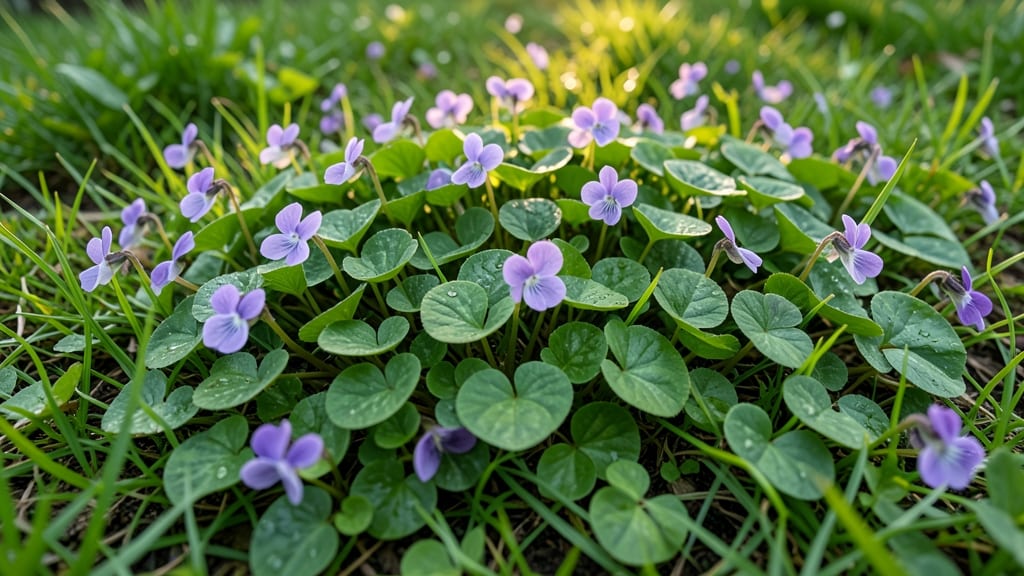 Wild Violet: The Purple-Flowered Ground Cover