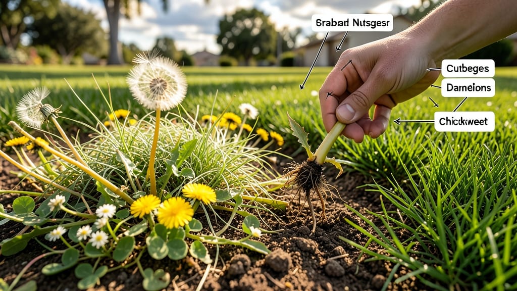 Lawn Weeds in California: Targeted Vinegar Solution That Works in 24 Hours
