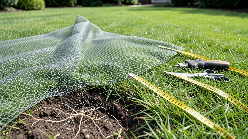 Lawn Protection Mesh: Year-Round Shield Against Foot Traffic and Pets