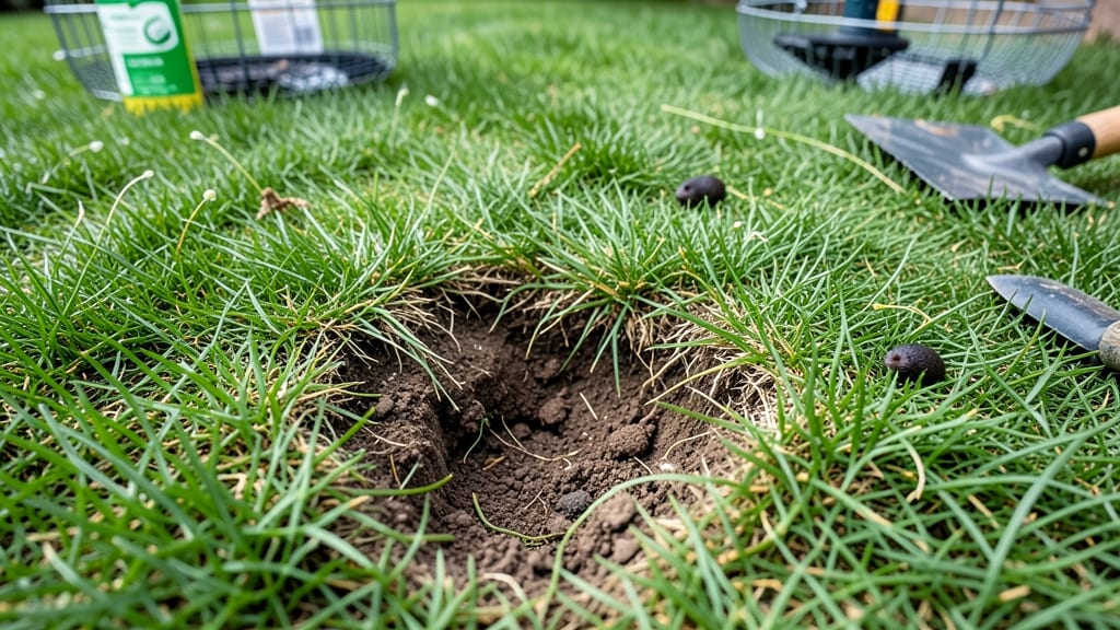 Rat Holes in Lawn: Natural Barrier That Stops Gnawing Damage