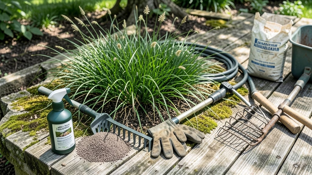 Moss Control on Lawns: 3-Step Pre-Emergent Barrier for Goodbyes Forever