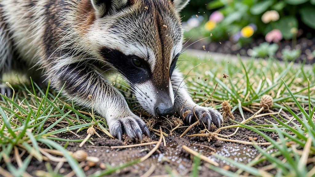 Raccoons Tearing Up Lawn: Humane Deterrents That Actually Work