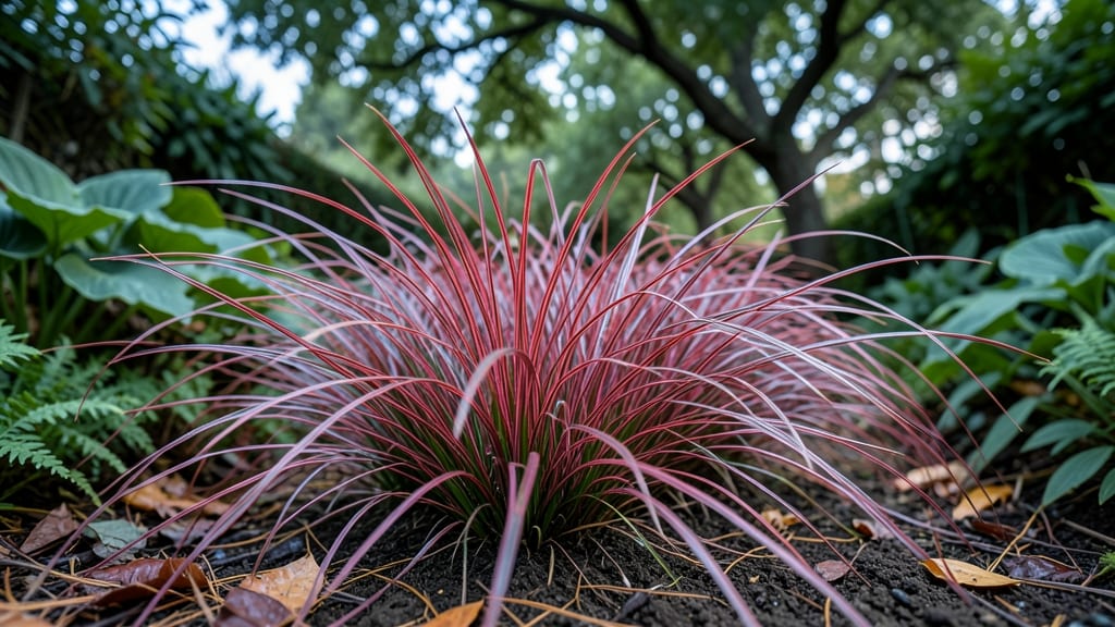 Japanese Blood Grass for Dramatic Red Streaks