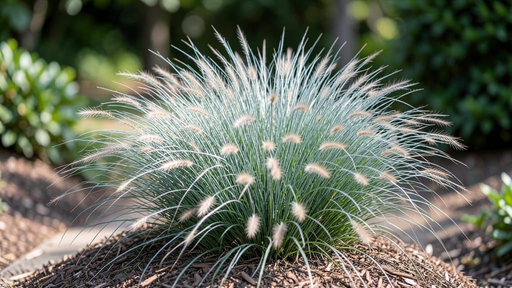 Dwarf Fountain Grass for Compact Privacy