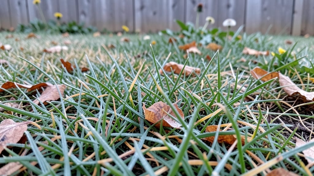 Grass in Fall: Frost-Resistant Beauty Before Dormancy
