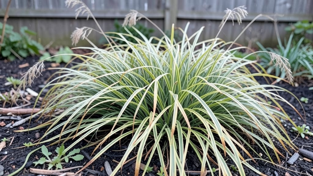 Japanese Variegated Grass: Year-Round Foliage with Zero Fuss Care