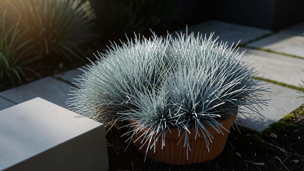 Festuca glauca for Blue-Green Accents