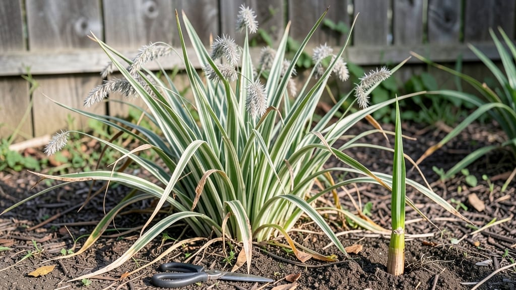 Zebra Grass Pruning: Precision Trimming for Bold Striped Growth