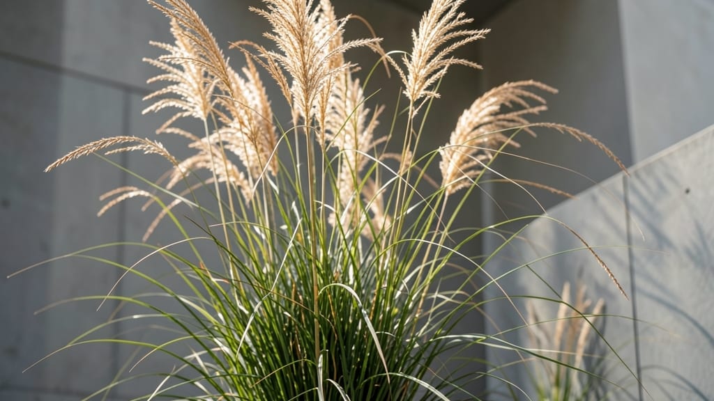 Feather Reed Grass for Vertical Garden Drama
